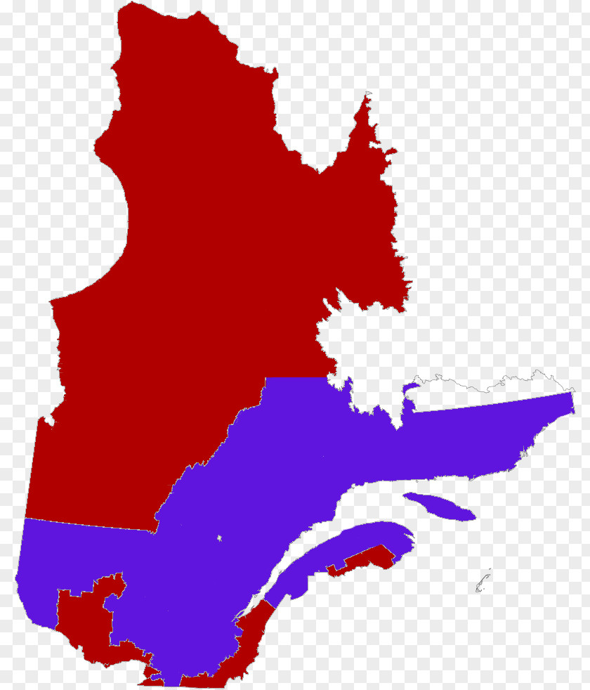 Map Quebec Vector PNG