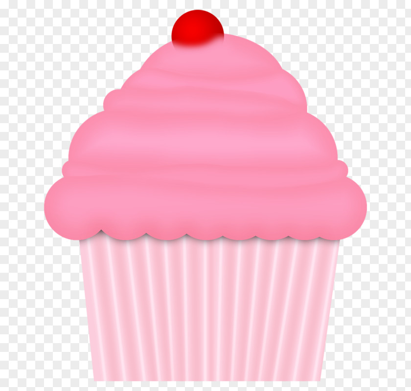 Pink Cake Ice Cream Cupcake Madeleine Sweetness PNG