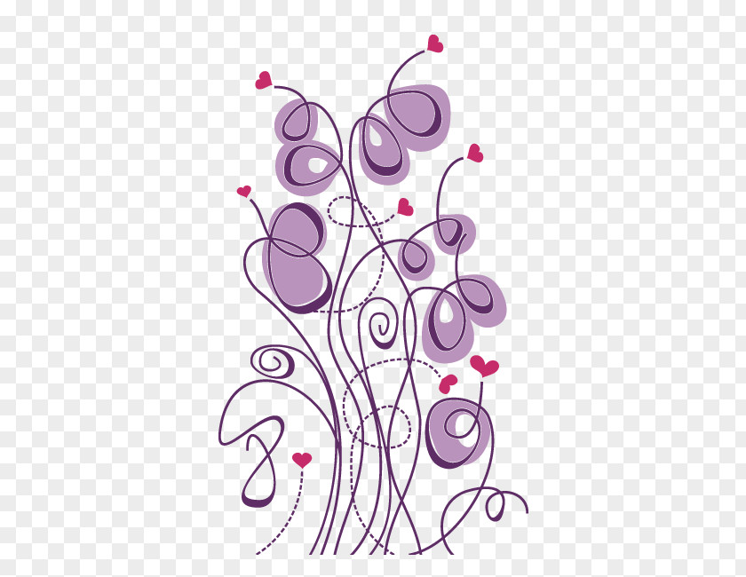 Purple Flowers Clip Art Pattern Font Graphic Design Letter Case PNG