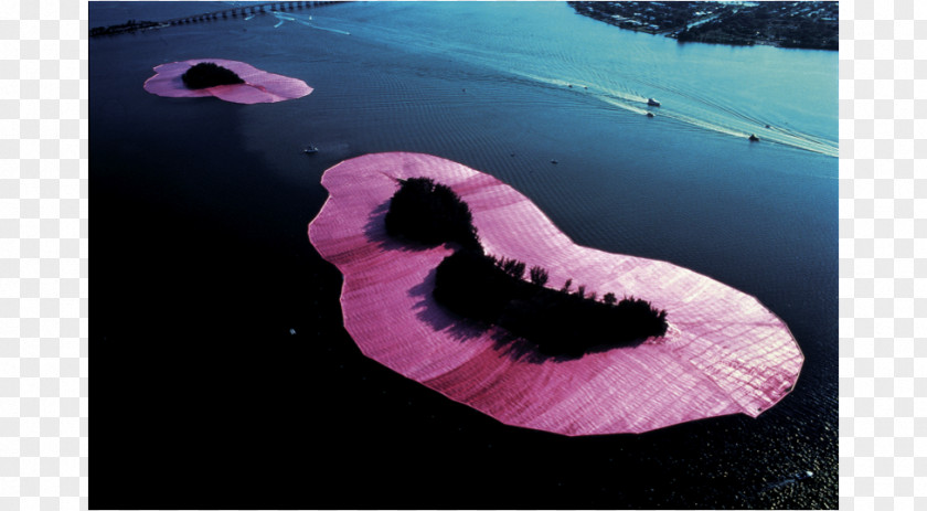 Surrounded Islands Biscayne Bay Pont Neuf Christo And Jeanne-Claude Land Art PNG