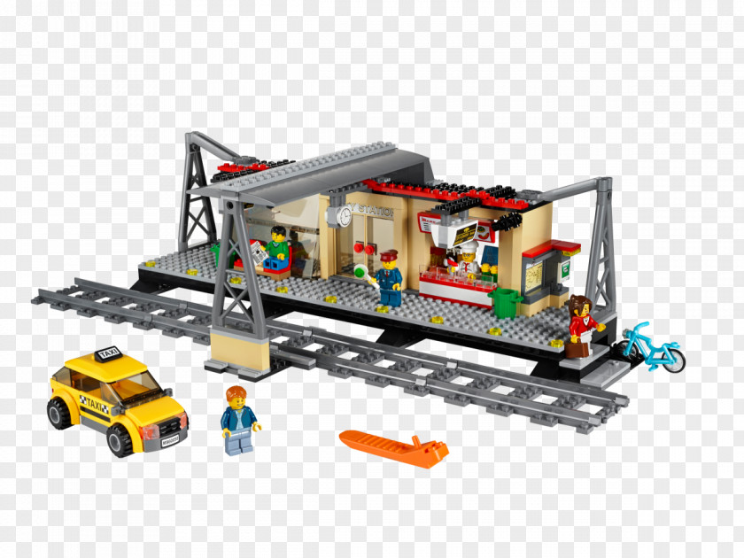 Train LEGO 60050 City Station Rail Transport Lego PNG