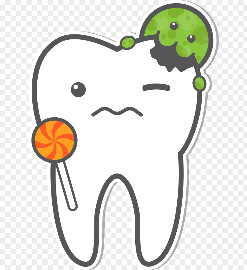 Vector Teeth And Worms Tooth Decay Cartoon Dentistry PNG