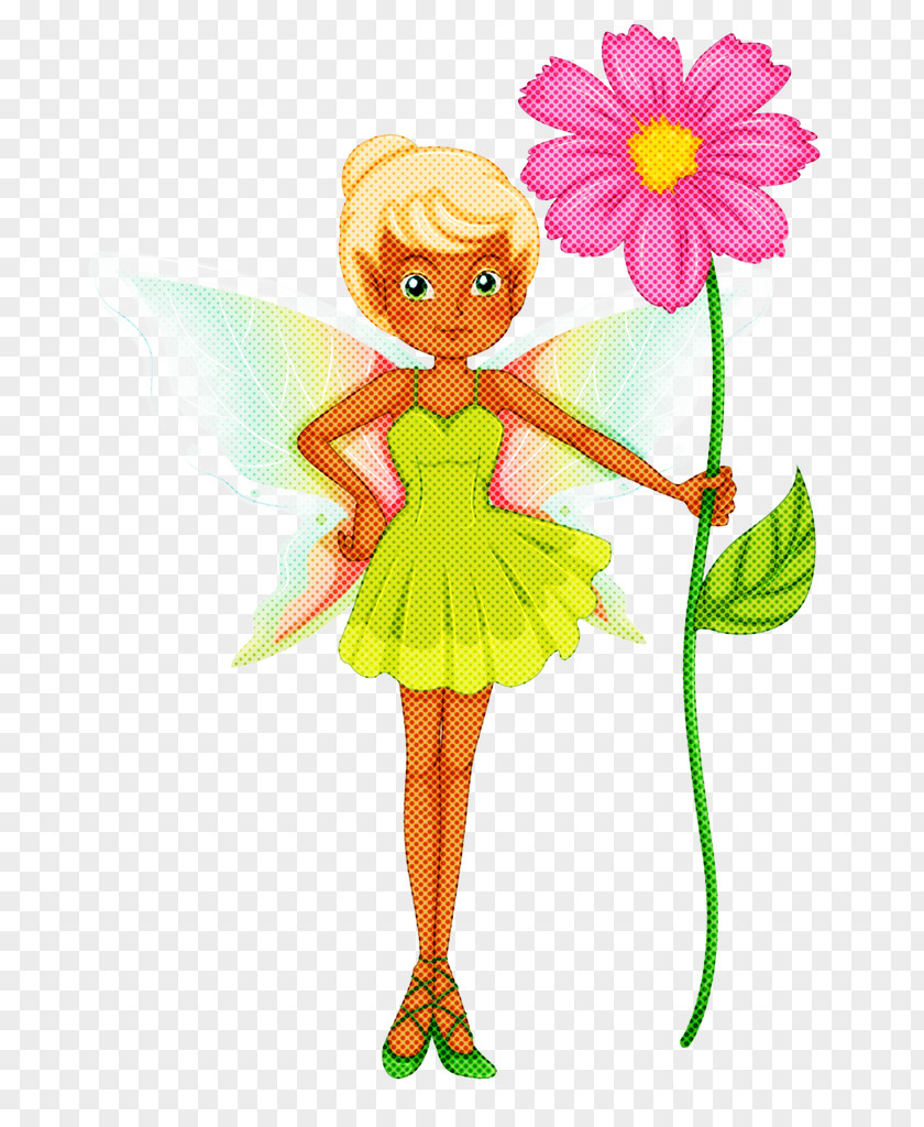 Wildflower Angel Fictional Character Cartoon Clip Art Cut Flowers Plant PNG