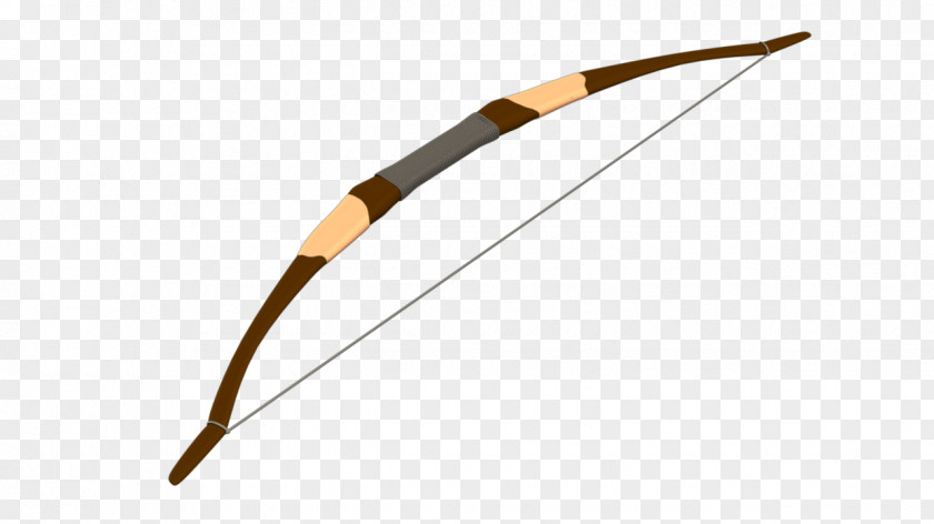 Animation Longbow Bow And Arrow Archery PNG