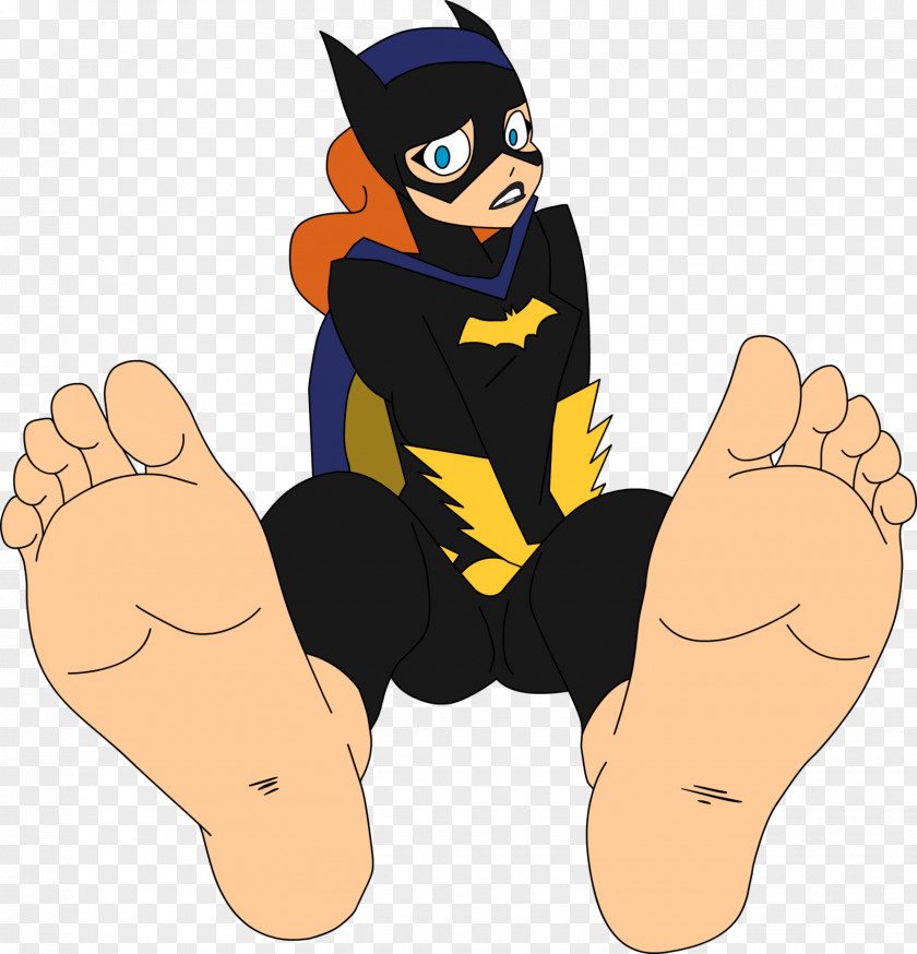 Batgirl Barbara Gordon Catwoman Foot Sole PNG