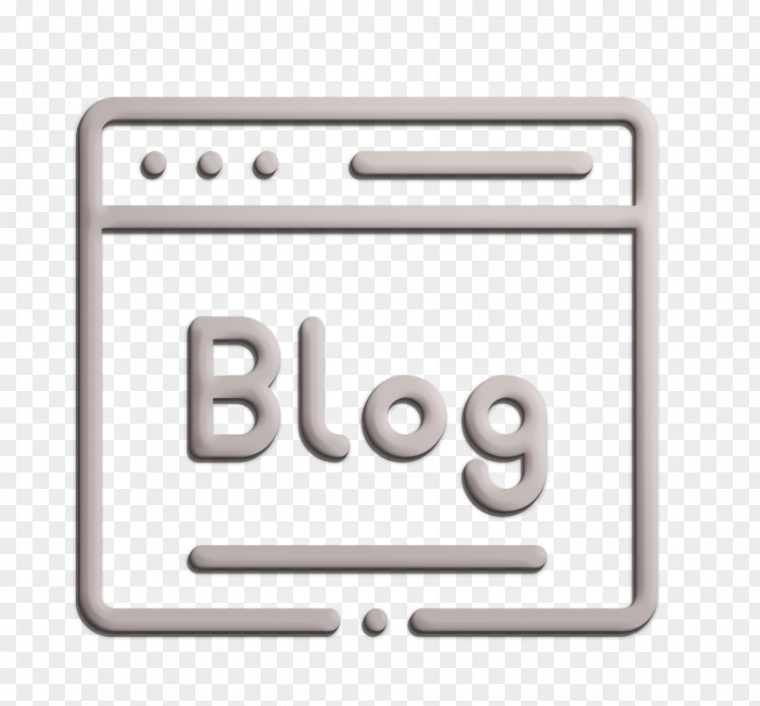 Blog Icon Free Time Blogging PNG