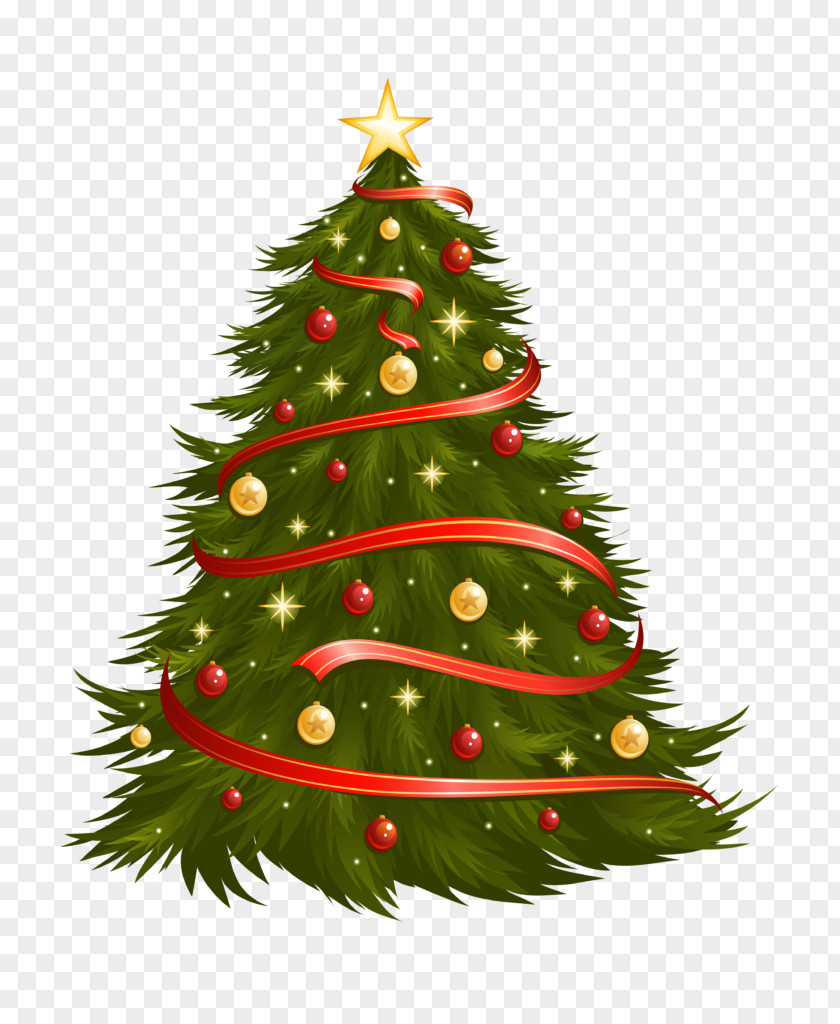 Christmas Tree Clip Art PNG