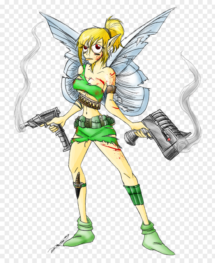 Cyberpunk Tinker Bell Disney Fairies Peter Pan YouTube Drawing PNG