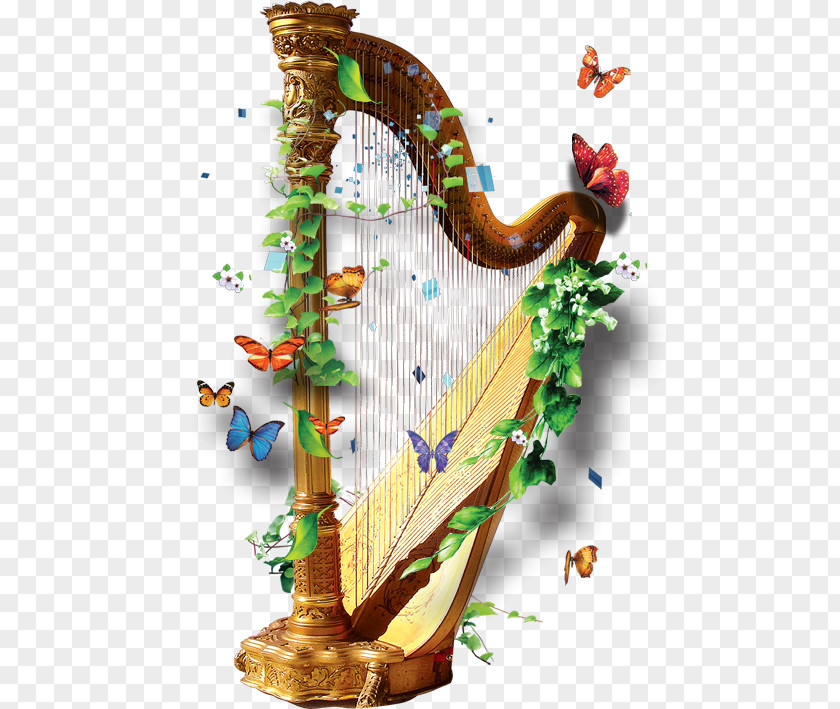 Harp Download Konghou PNG