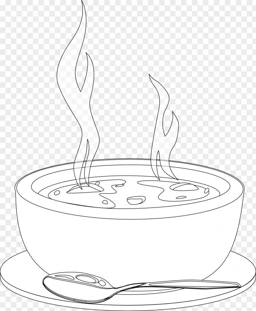 Stone Cold Drawing Minestrone Soup Potage Line Art PNG