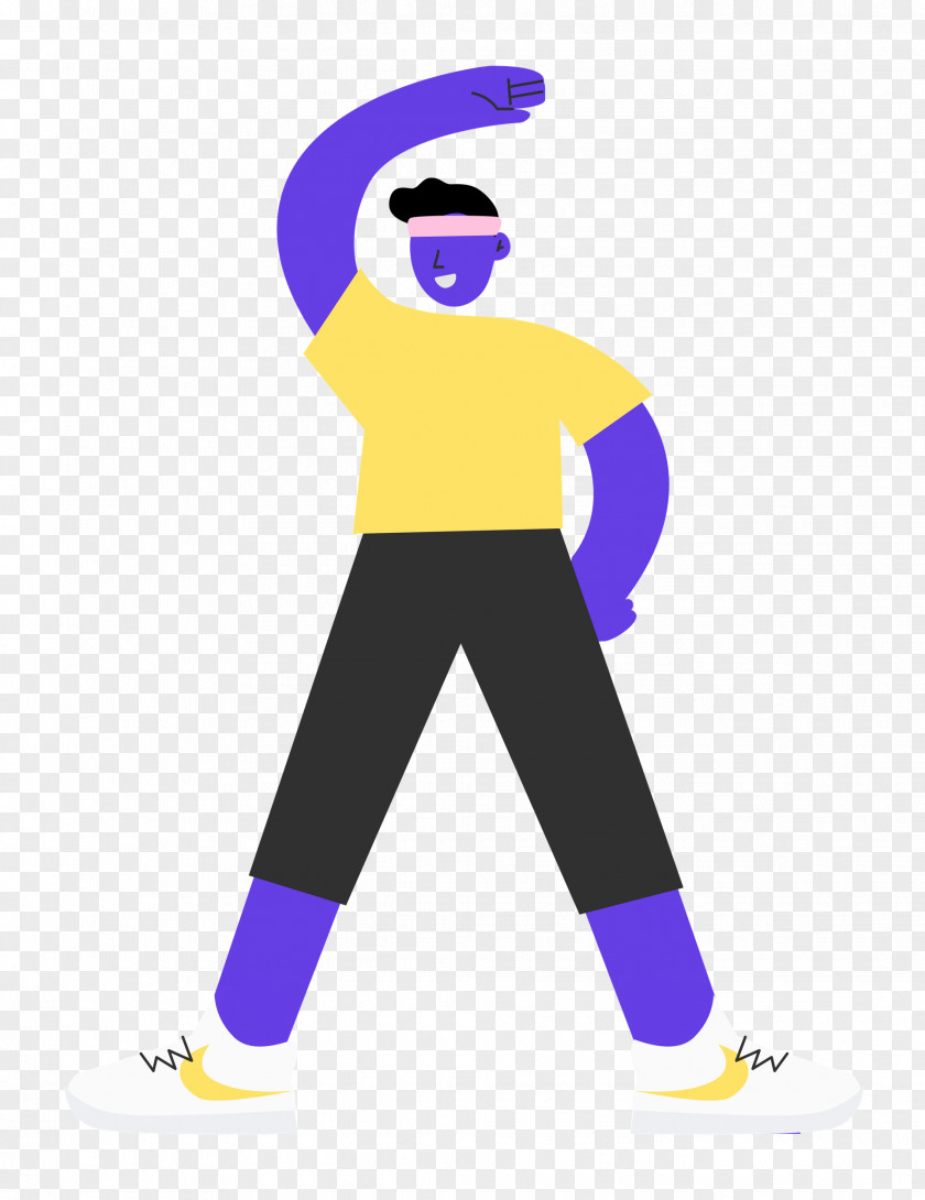 Stretching Sports PNG