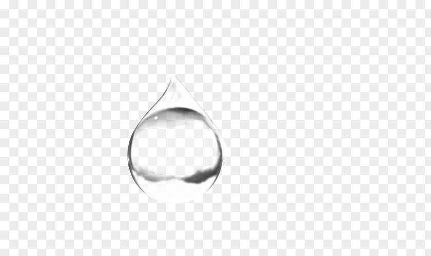 Water Drop White PNG