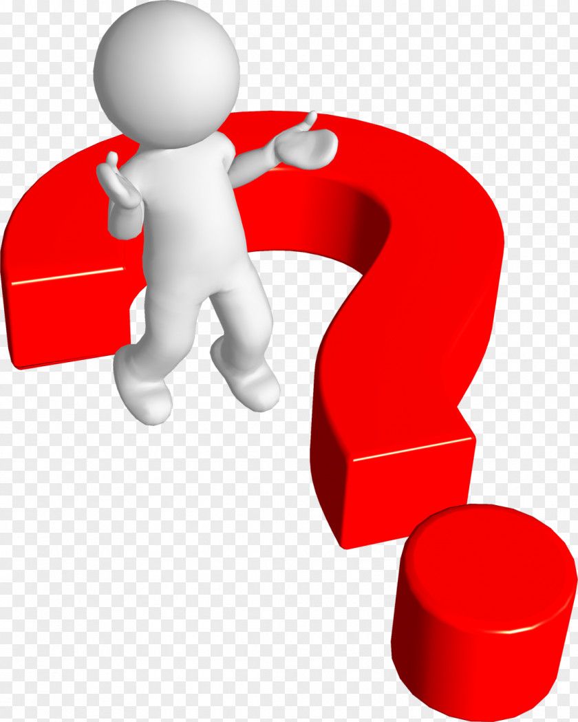 3d Man Phone Question Mark Person PNG