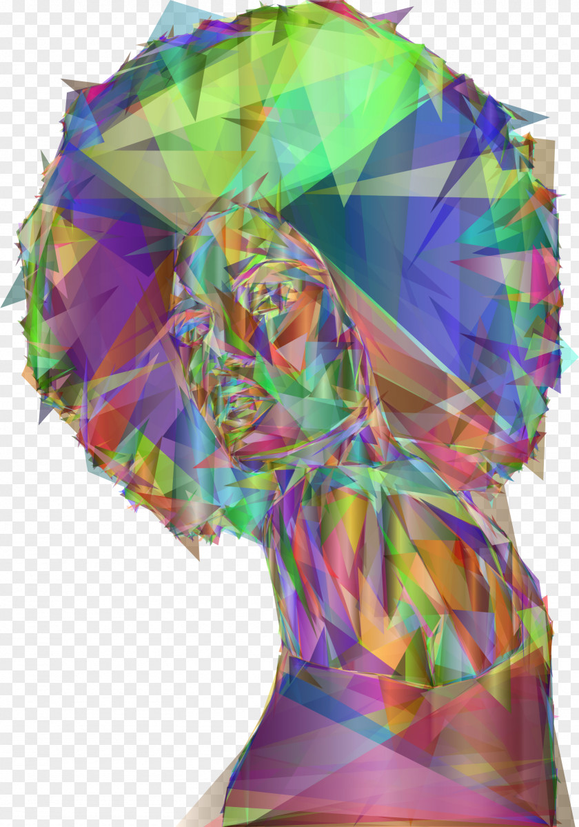 African Woman Geometry Clip Art PNG