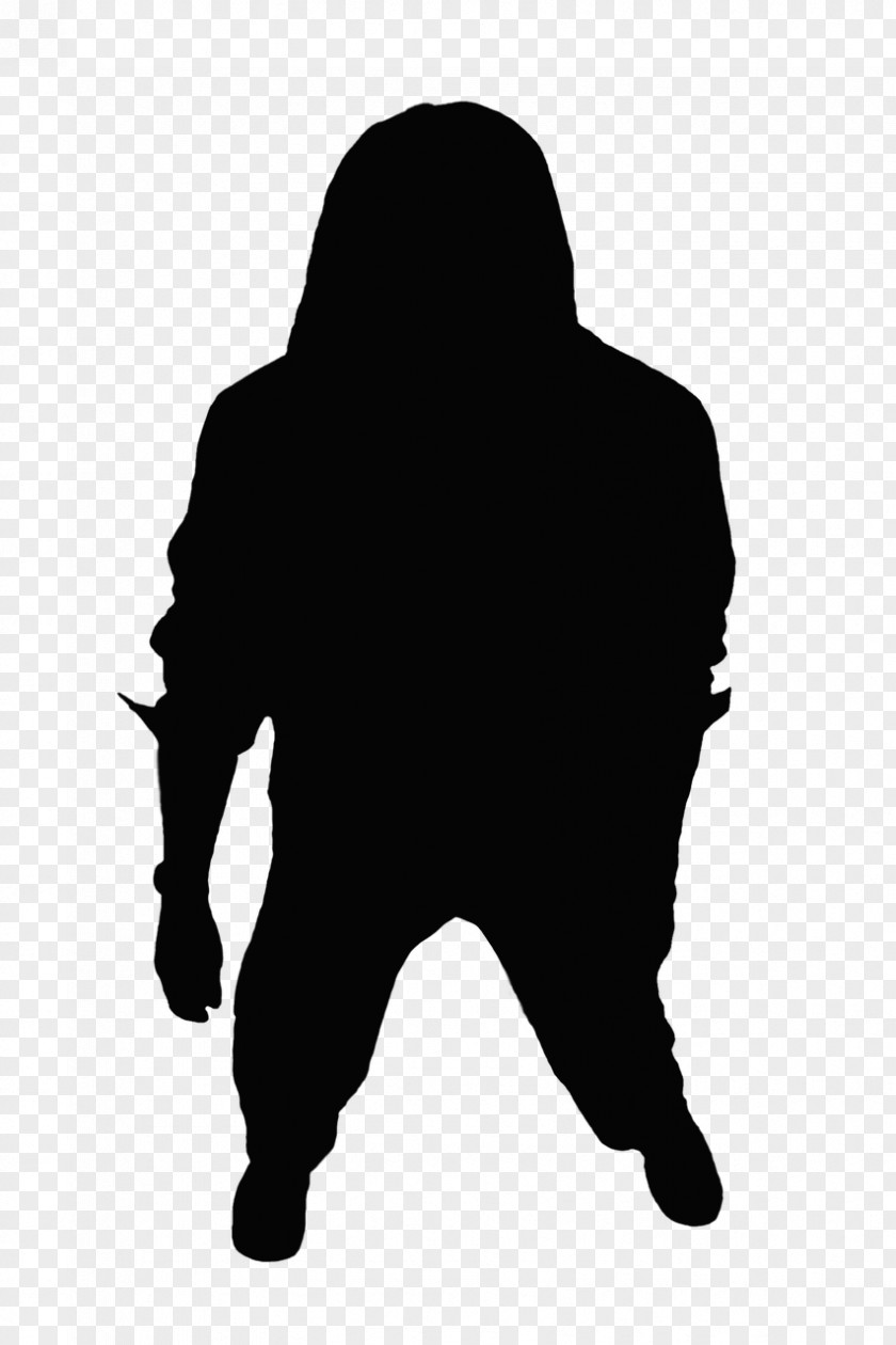 Silhouette Black And White PNG