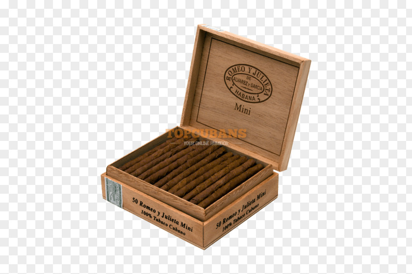 Cigar Box Romeo Y Julieta Montecristo Partagás PNG