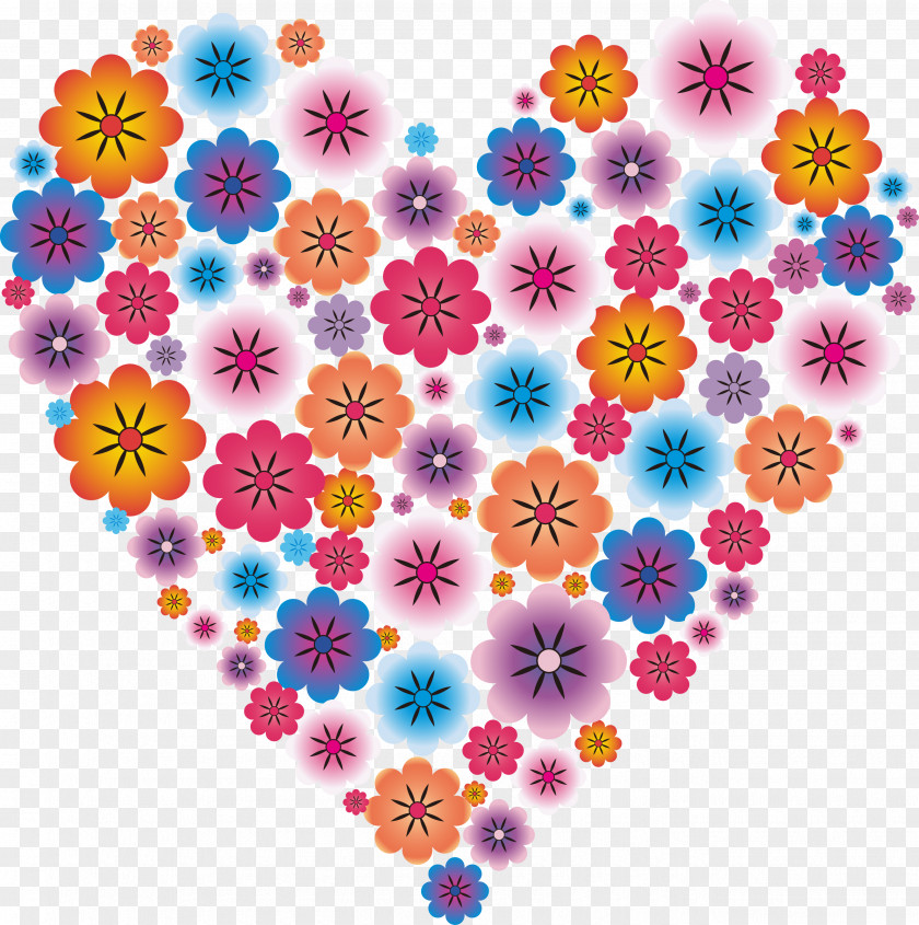 Flower Heart PNG