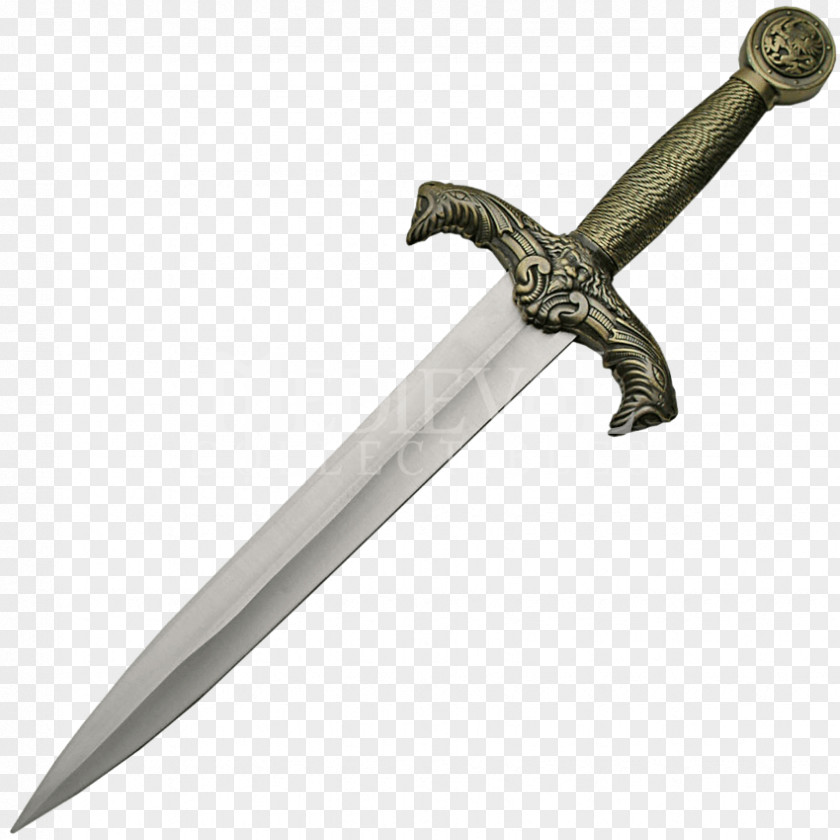 Knife Middle Ages King Arthur Dagger Claymore PNG