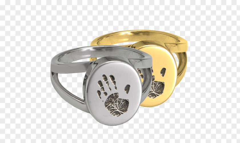 Ring Engraving Jewellery Footprint Silver PNG