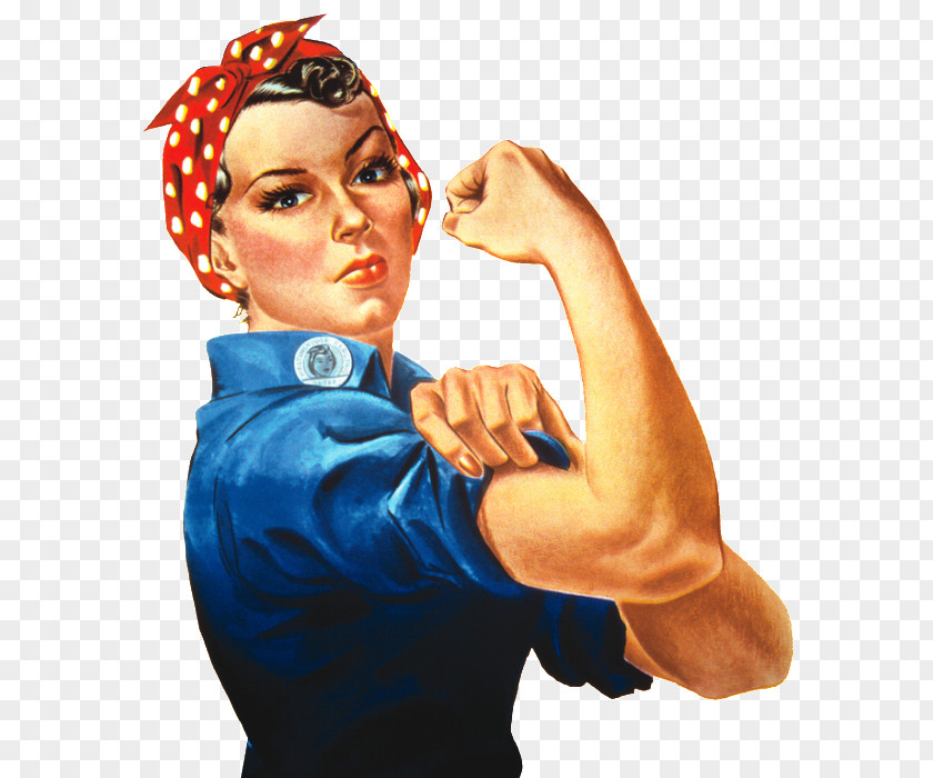 United States We Can Do It! Rosie The Riveter Second World War Paper PNG