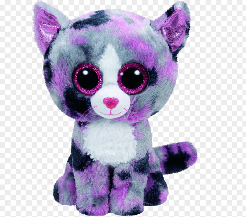 Beanie Boo Ty Inc. Pink Cat Stuffed Animals & Cuddly Toys Babies PNG