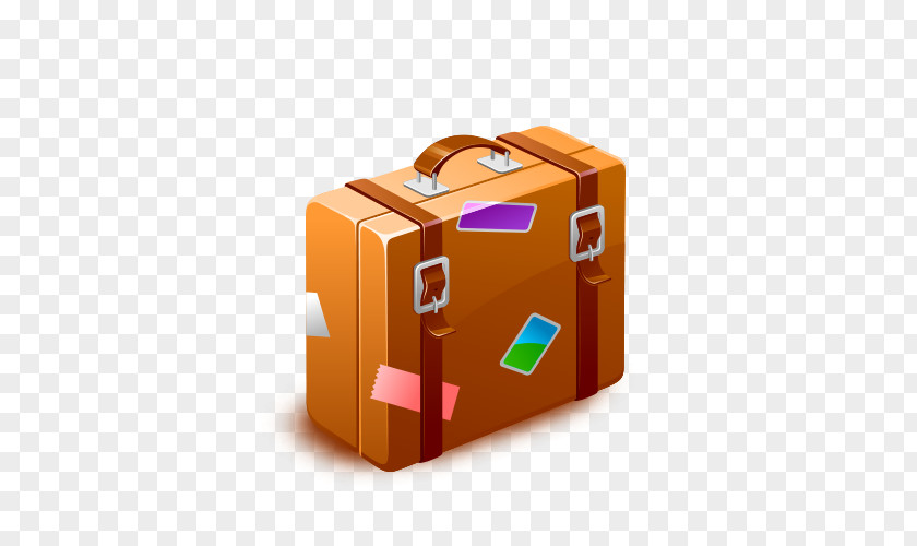 Box Travel Vacation Suitcase Euclidean Vector PNG