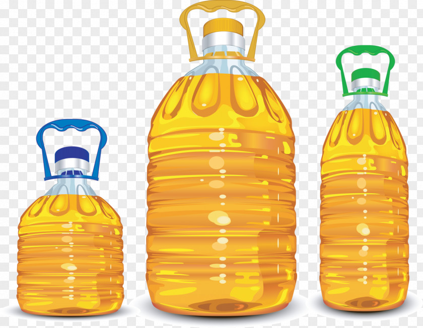 Cooking Oil Soybean Bottle PNG