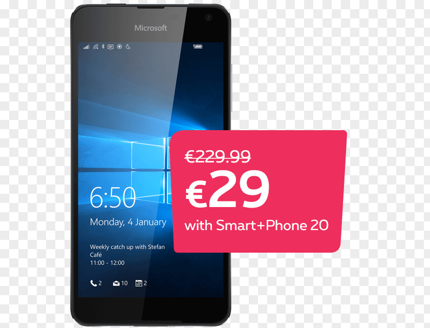 Dual Sim16 GBUnlockedGSMSmartphone Smartphone Feature Phone Microsoft Lumia 650 Black PNG
