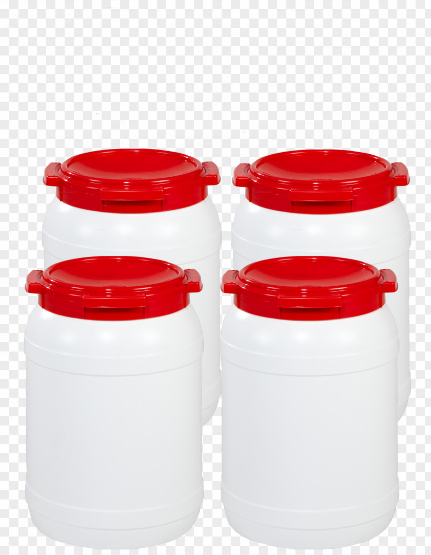 Plastic Barrel Bottle Drum Lid Mason Jar PNG