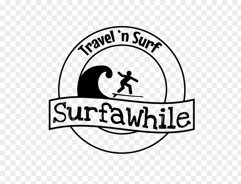 Surfing Windsurfing Standup Paddleboarding SurfaWhile Logo PNG