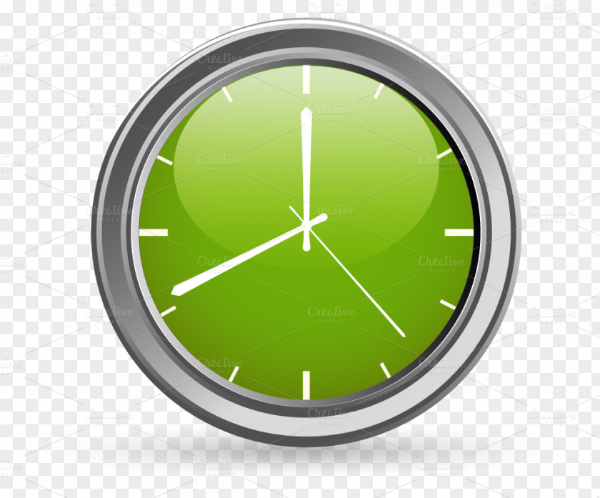 Circle Clock PNG