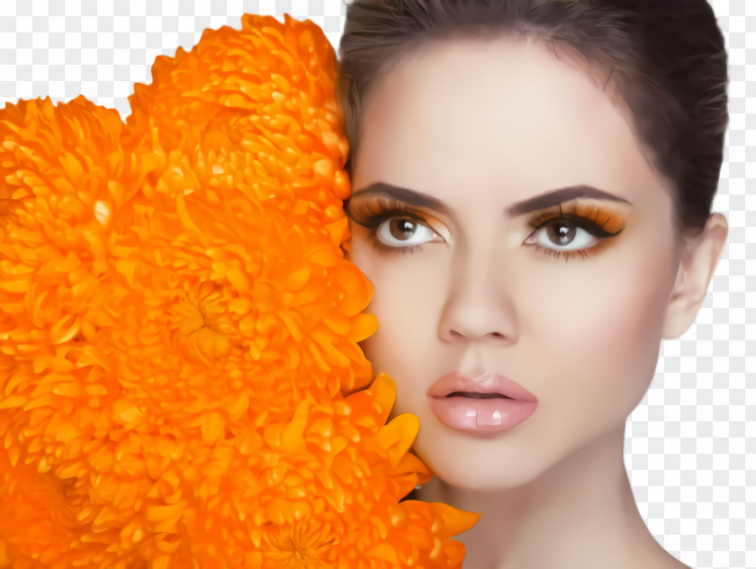 Eye Nose Orange PNG