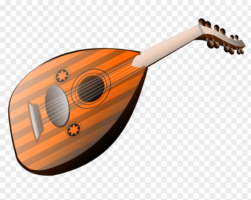 Oud Musical Instruments Clip Art PNG