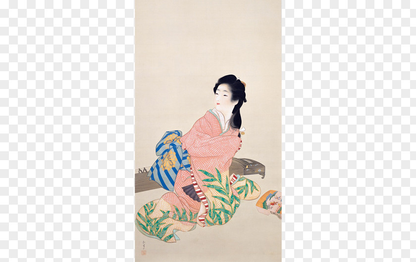 Painting Adachi Museum Of Art Nihonga Bijin-ga Painter PNG