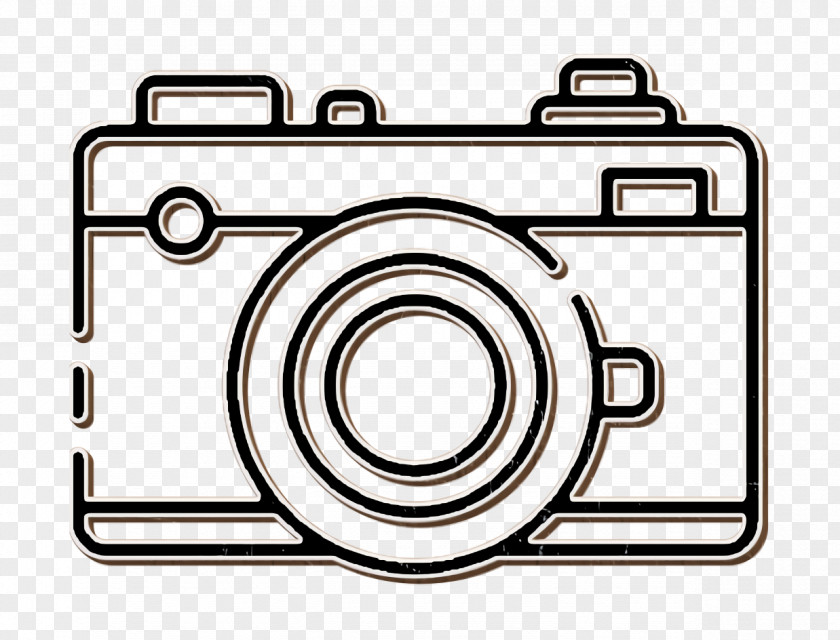 Rectangle Line Art Camera Icon Creative Process PNG