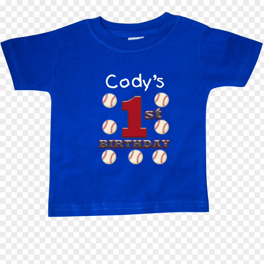 1st Birthday Shirt T-shirt Clothing Sleeve Inktastic First Baseball Baby Bib PNG