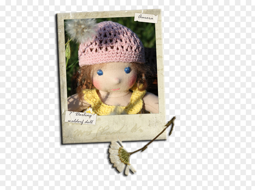 Doll Waldorf Knit Cap Crochet Beanie PNG