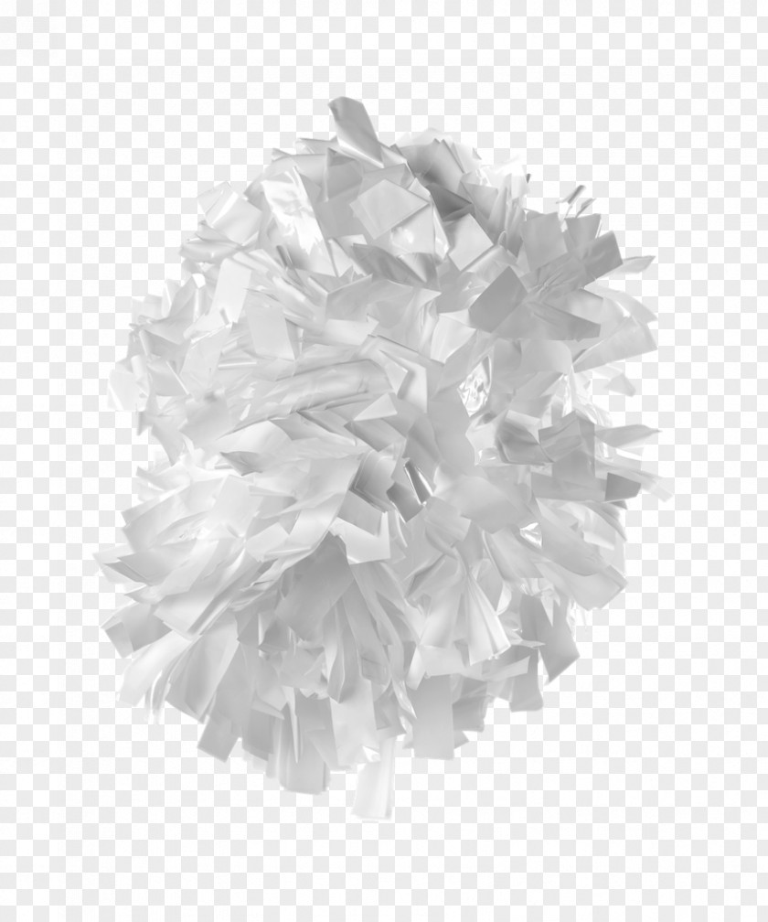 Sports Pompom Pom-pom Plastic Cheerleading White Black PNG