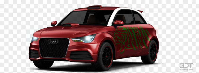 Audi A1 Compact Car Sport Utility Vehicle Alloy Wheel Sports PNG