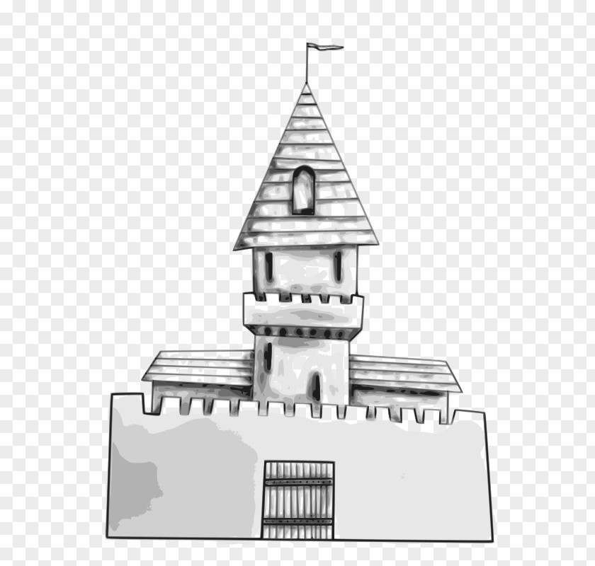 Castle Clip Art Vector Graphics Sand And Play Line PNG