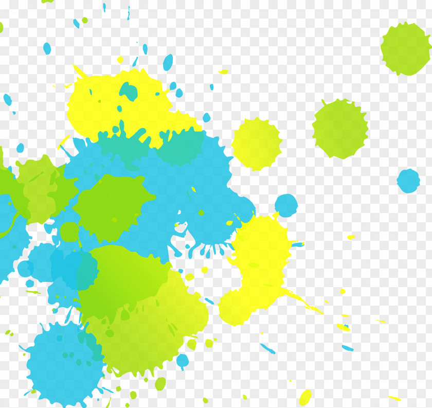 Paint Splash Watercolor Painting Ink PNG