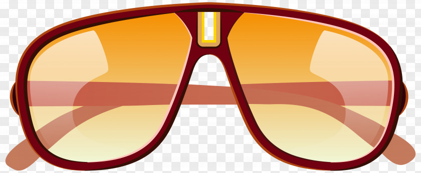 Yellow Sunglasses Cliparts Ray-Ban Clip Art PNG