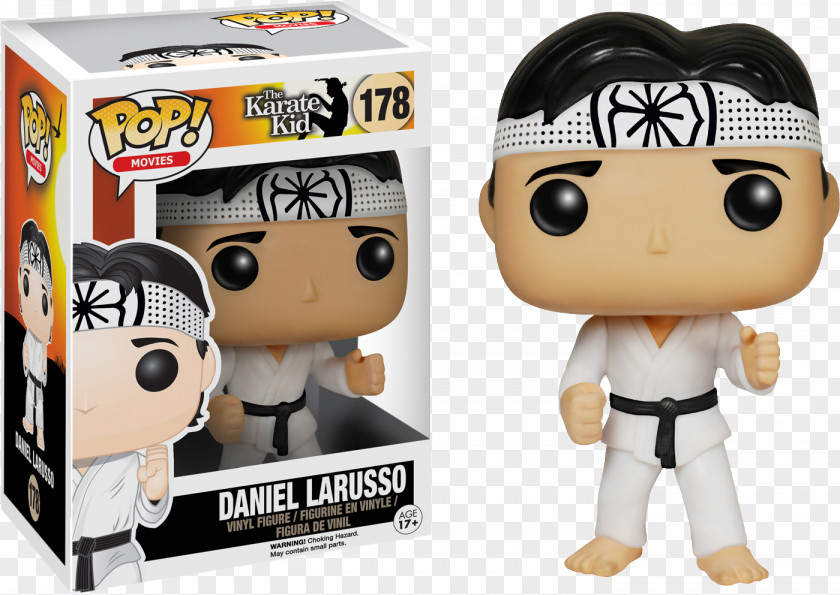 Cobra Kai Daniel LaRusso Mr. Kesuke Miyagi Funko The Karate Kid Action & Toy Figures PNG
