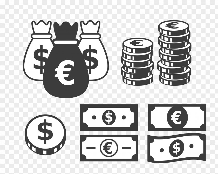 Money Coin Banknote Vector Graphics United States Dollar Illustration PNG