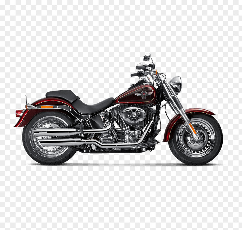 Motorcycle Harley-Davidson Fat Boy Softail Super Glide PNG