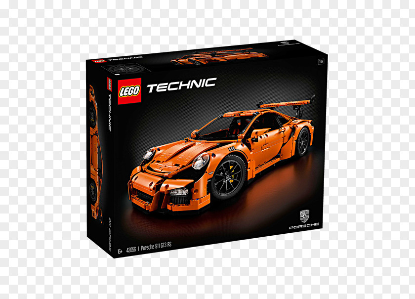 Porsche LEGO 42056 911 GT3 RS Lego Technic Building Set PNG
