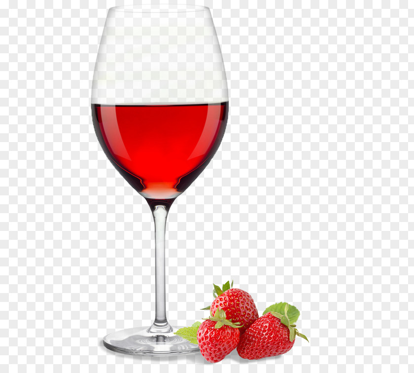 Wine Glass Red Rosé Cocktail PNG