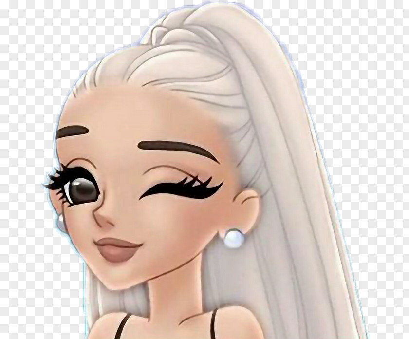 Ariana Grande Dangerous Woman Moonlight Victorious Drawing PNG