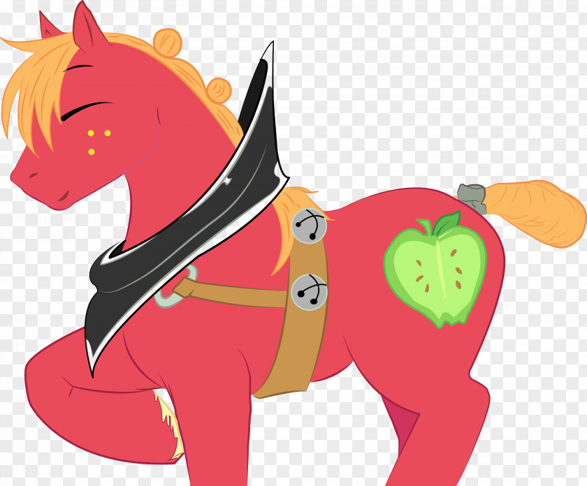 Big Mac Pony McIntosh Horse Clip Art PNG