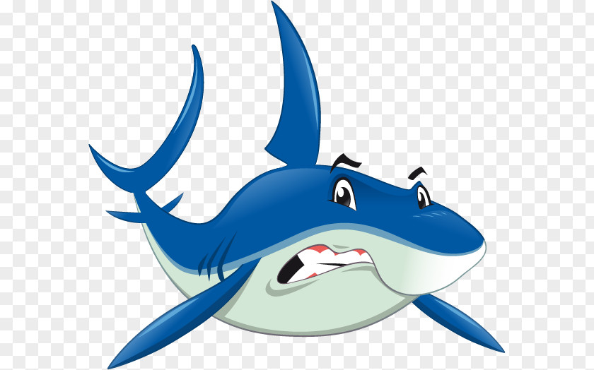 Cartoon Shark Jaws Benthic Zone PNG